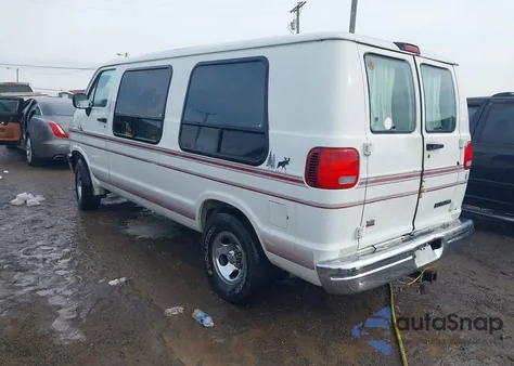 1996 Dodge Ram Van B2500 z USA, uszkodzony, nr VIN 2B6HB21Y7TK148912